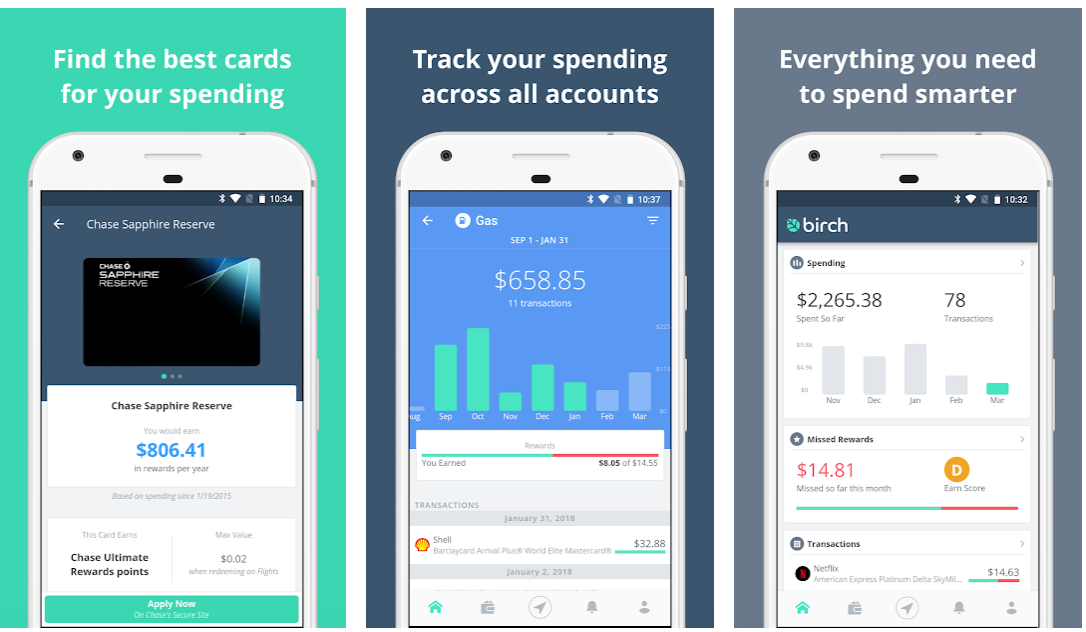 Birch finance personal finance app