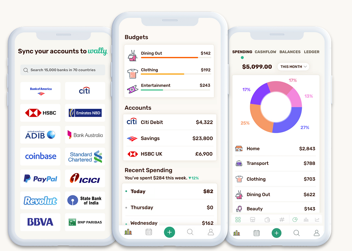 Wally personal finance app