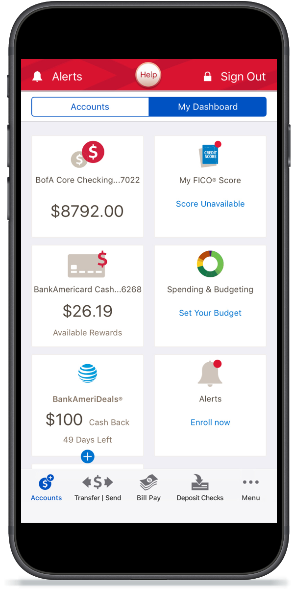Bank of America Mobile App