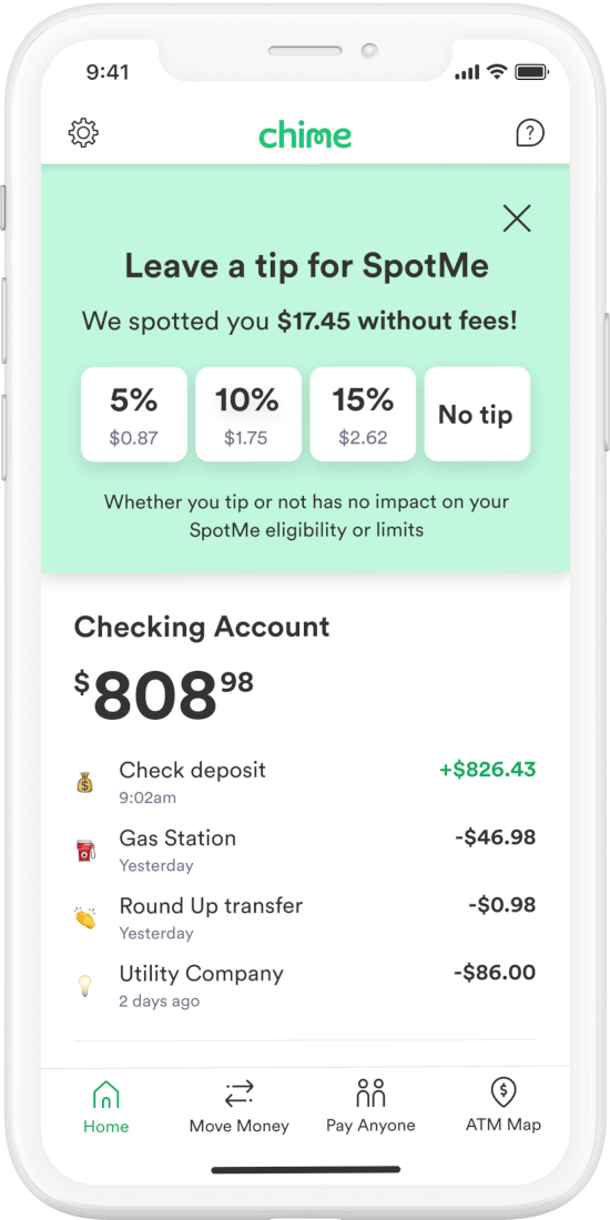 Chime Bank Mobile App