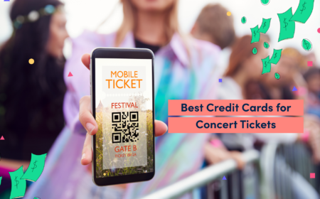 Credit cards for buying concert tickets