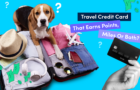 Travel credit card with miles or points
