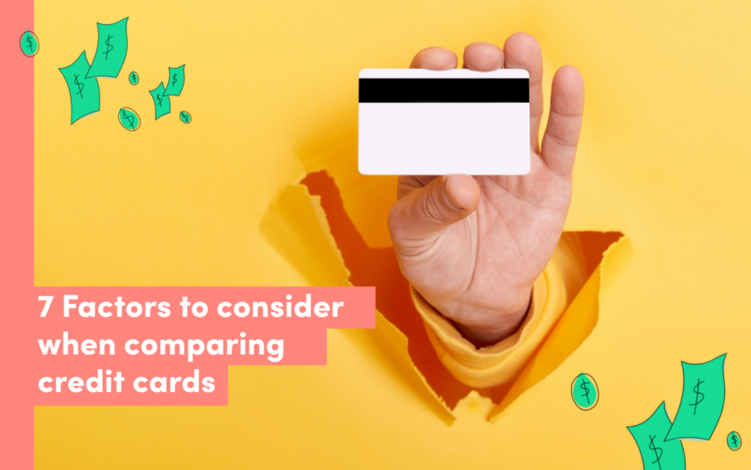 Factors to compare credit cards Factors to Compare Credit Cards