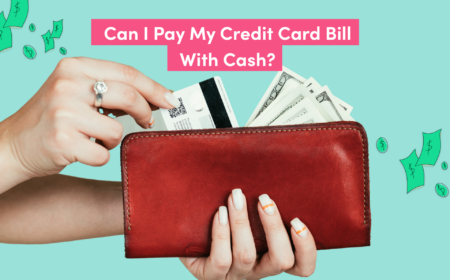 Can I pay a credit card with cash
