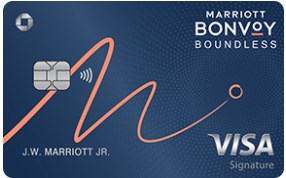 Marriot bonvoy boundless credit card