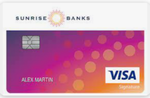 Sunrise banks max cash preferred card