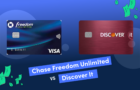 chase freedom unlimited vs Discover It card