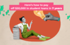 How to payoff $30k student loans in 7 years
