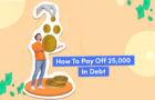 How to pay off 25000 in debt